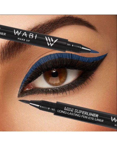 WABI Mini Superliner - Pen Eyeliner Blue N.40