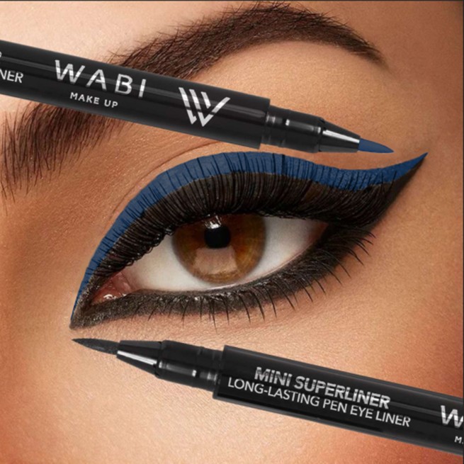 WABI Mini Superliner - Pen Eyeliner Blue N.40