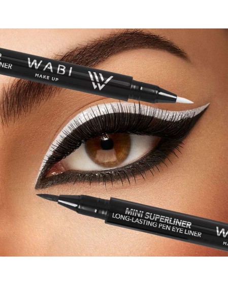 WABI Mini Superliner - Pen Eyeliner White N.50