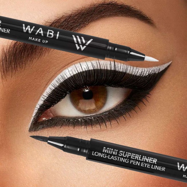 WABI Mini Superliner - Pen Eyeliner White N.50