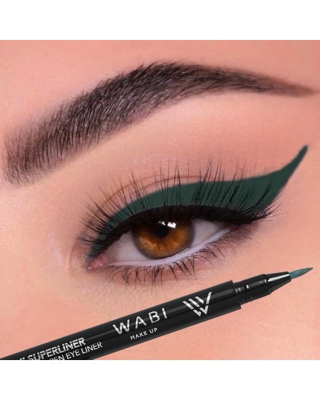 WABI Mini Superliner - Pen Eyeliner Green N.30