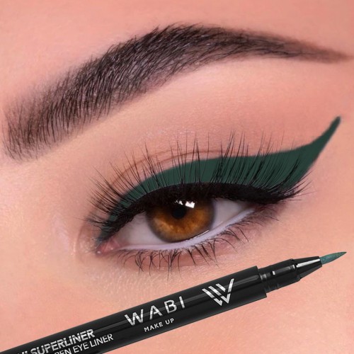 WABI Mini Superliner - Pen Eyeliner Green N.30