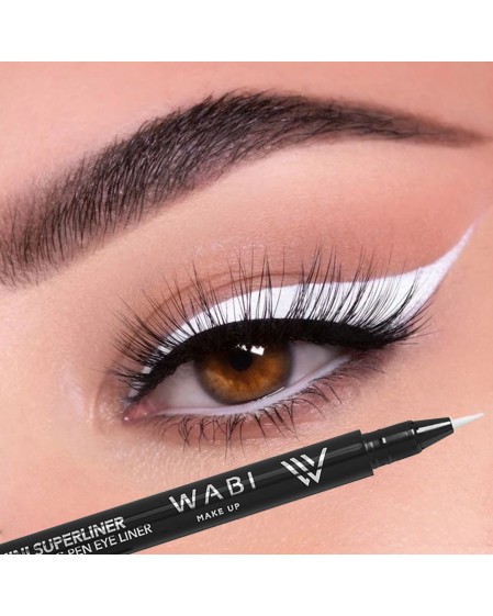 WABI Mini Superliner - Pen Eyeliner White N.50