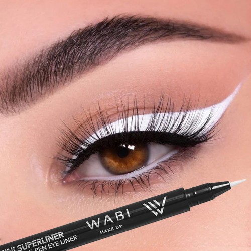 WABI Mini Superliner - Pen Eyeliner White N.50